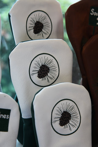 Pine Needles Cone Logo Cover