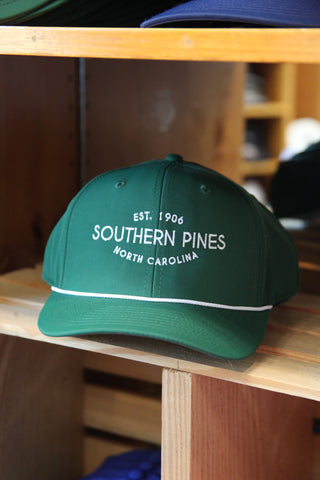 Southern Pines Hunter Green Rope Hat