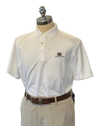 Mid Pines Peter Millar Solid Polo