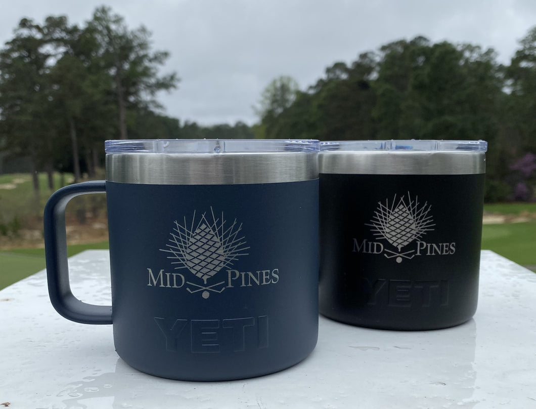 Mid Pines Yeti Coffee Mug – Pine Needles Mid Pines