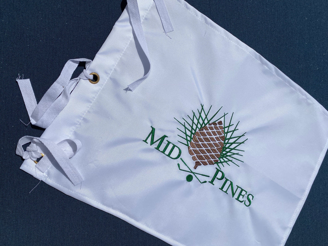 Mid Pines Logo'd Pin Flag